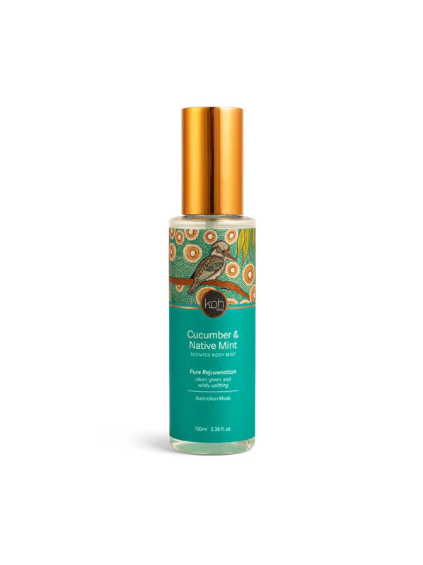 Aboriginal Cucumber & Native Mint Body Mist - Oku Den