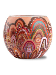 Aboriginal Home Tealight Candle Holder 11cm