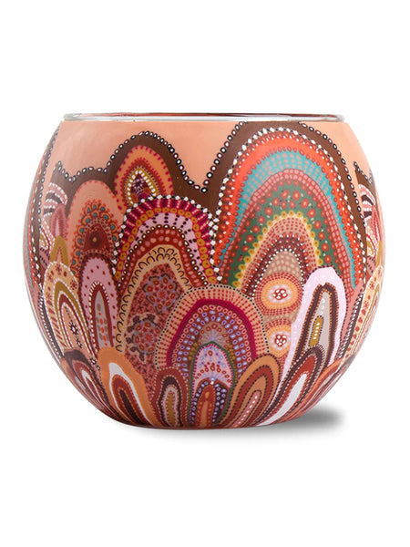 Aboriginal Home Tealight Candle Holder 11cm