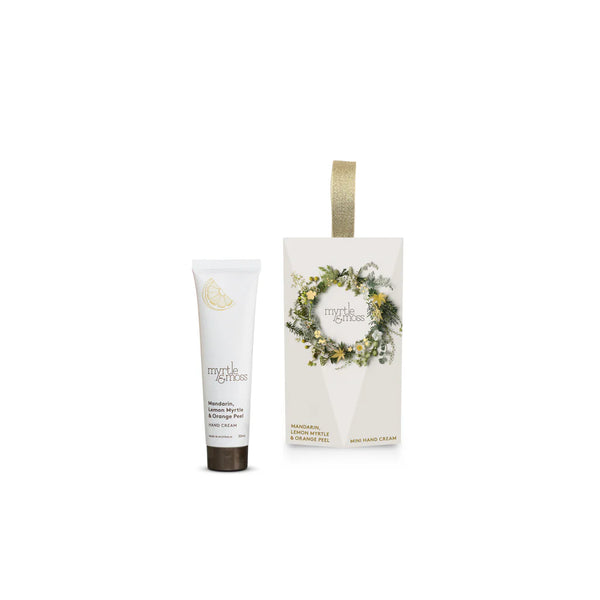 Myrtle & Moss Citrus Christmas Ornament Hand Cream
