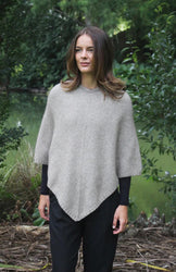 Plain Poncho Natural