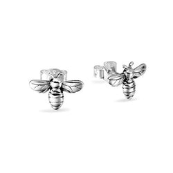 Delicate Meant To Bee Studs Silver