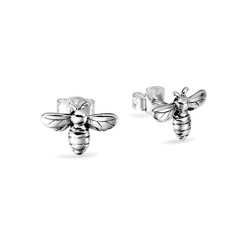 Delicate Meant To Bee Studs Silver