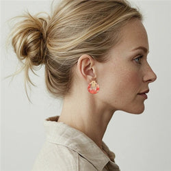 Blossom Ellis Rowan Layered Small Retro Stud Earrings