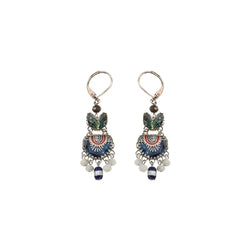 Blue Domes Set, Small Bule Earrings, Aphrodite