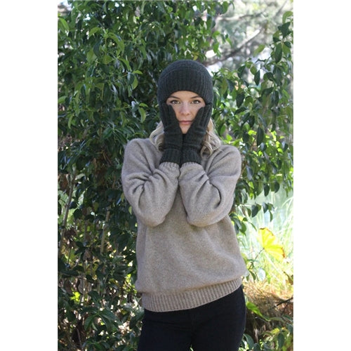 Turn Back Beanie Moss