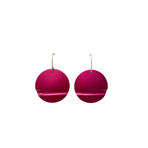 Kalinowski Jupiter Raspberry Earrings