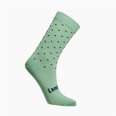 Merino Wool Crew Socks Women size 8-11 - Apple