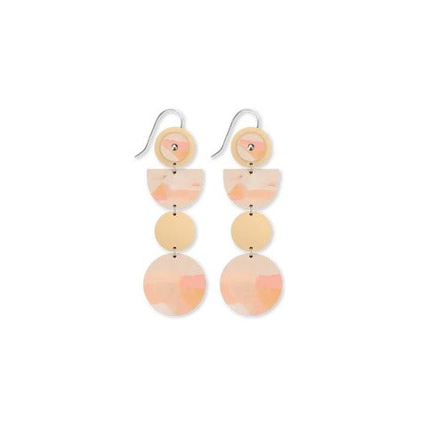Kiasmin Layered Quad Drop Earrings