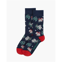 Bamboozld  Sock - Chrissy Gumleaf Navy 7 - 11