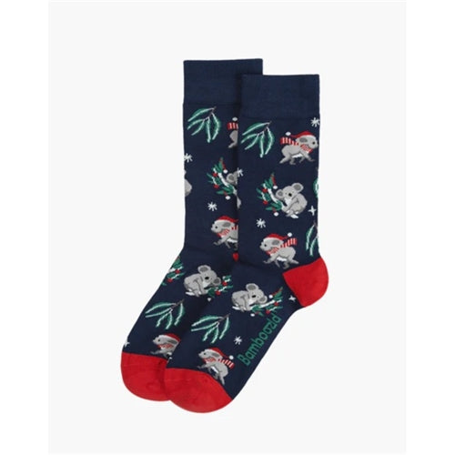 Bamboozld  Sock - Chrissy Gumleaf Navy 7 - 11