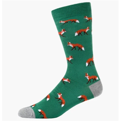 Bamboozld  Sock -  Foxy Green Mens 7-11