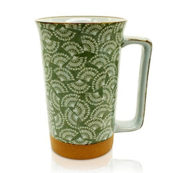 Green Fan Tall Mug