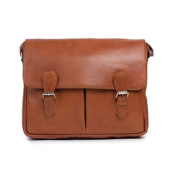Henk Berg - Bicheno Satchel Vintage Tan