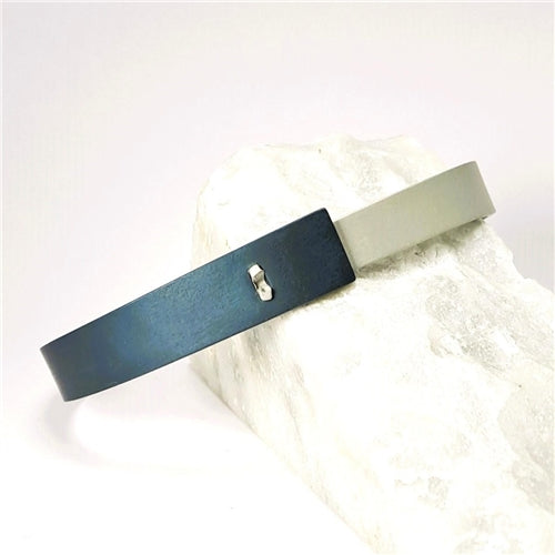 Nova Bangle Charcoal/Silver