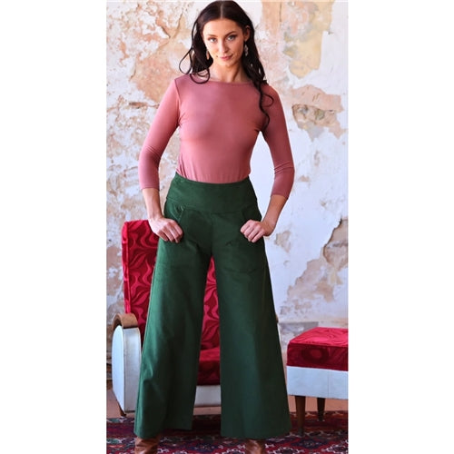 Esta Corduroy Pants Douglas Fir