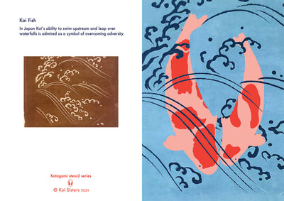 Koi Sisters Card - Lovers