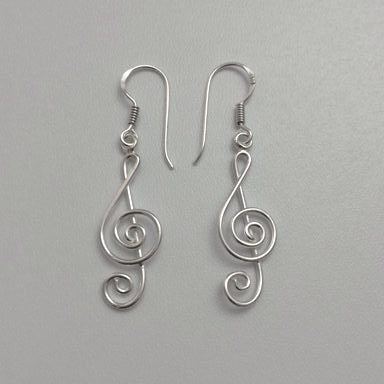 Earrings Treble Clef