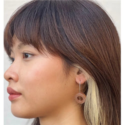 Argola Salmon Earrings