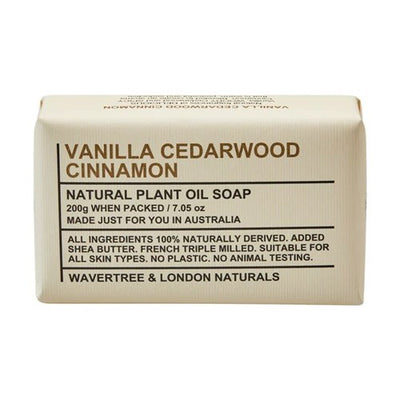 Vanilla, Cedarwood & Cinnamon Soap