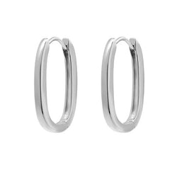 Eternity Huggies Large (hoops) Silver