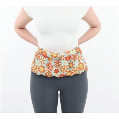 Wrap Around Heat Pack Groovy Flowers Black