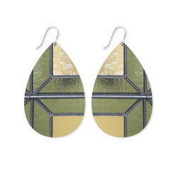 Sydney Living Museum Stained Big Tear Drop Earrings