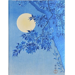 Blossoming Cherry On Moonlit Night Journal