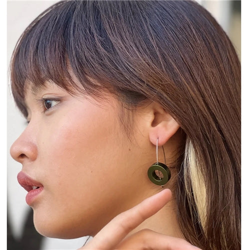 Argola Olive Earrings