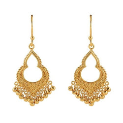 Mahaweli Charm Earrings Gold