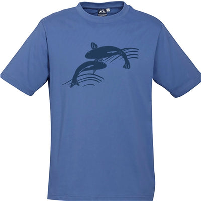 Ying Yang Koi Men's Unisex T Shirt - Denim