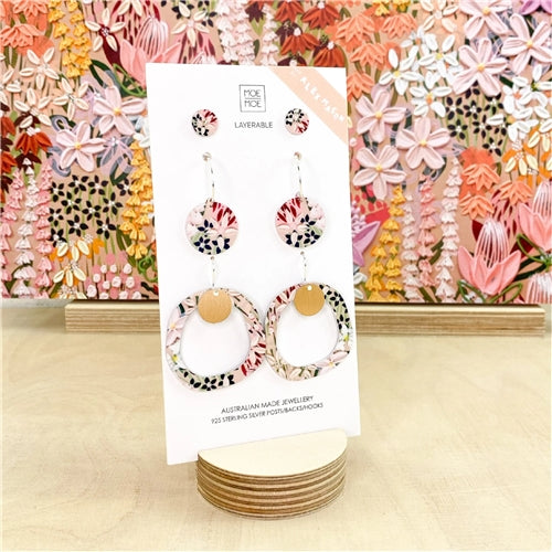 Alex Mason Wild Child Circle Party Pack Earrings