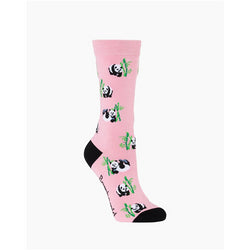 Bamboozld Sock - Womens Panda Pink Size 2-8