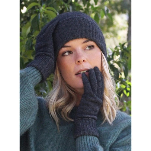 Turn Back Beanie Charcoal