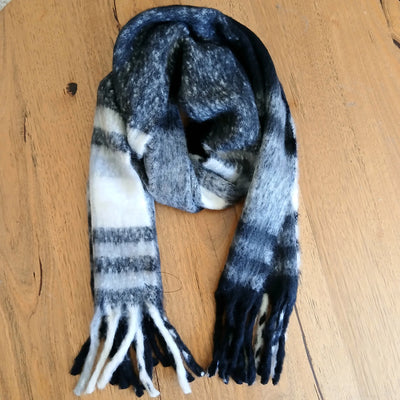 Blanket Scarf Black
