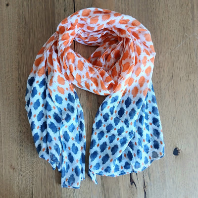 Orange/Blue Scarf