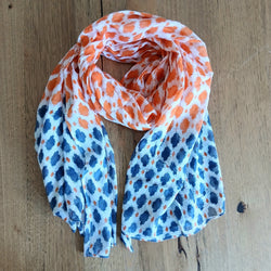 Orange/Blue Scarf