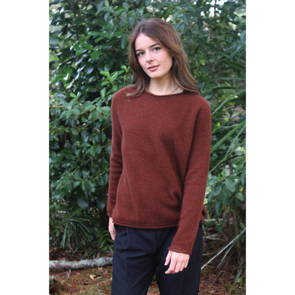 Scroll Jumper Russet