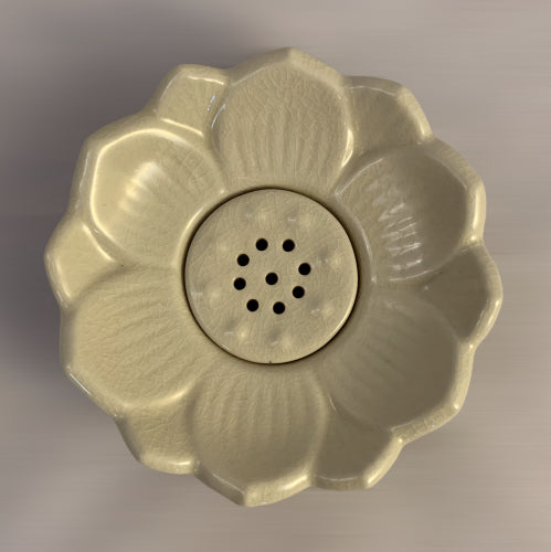 White Lotus Incense Burner