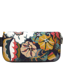 Curved Zip Section Wallet Gatsby Garden