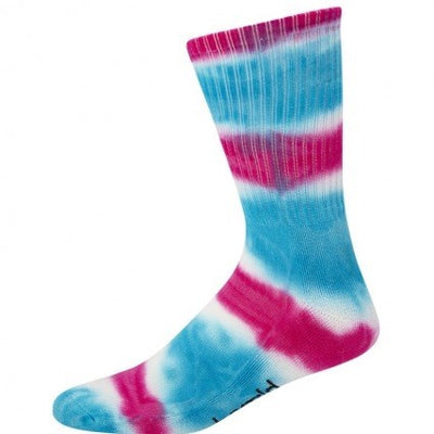 Bamboozld Sock - Mens Tie Dye Athletic Multi Size 7 - 11