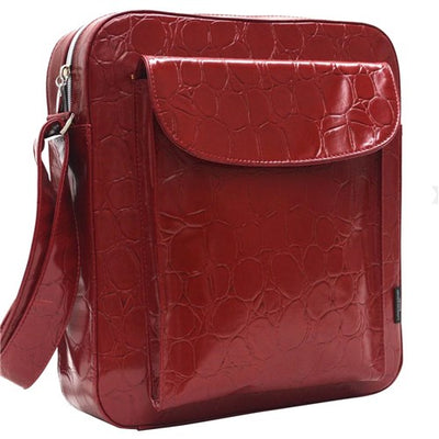 Canal Street  Bag - Large Red Croc