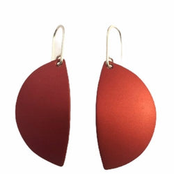 Symmetry Earrings Large Red