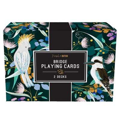 Bridge Playing Cards - Australian Birds