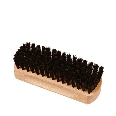 Shoe Shine Brush Black Bristles - 12cm