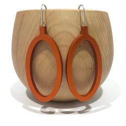 Cassini Large Earrings Orange