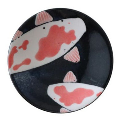 AIZOME KOI CARP medium Plate