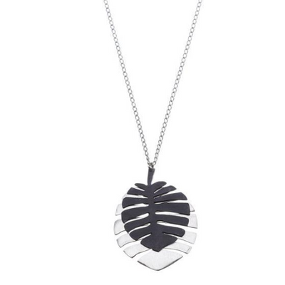 Shabana Jacobson -  Monstera Leaf Necklace