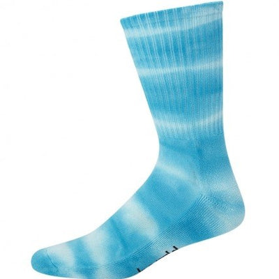 Bamboozld Sock - Mens Tie Dye Athletic Blue Size 7 - 11