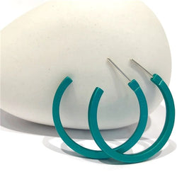 Hoop Small Earrings Jade